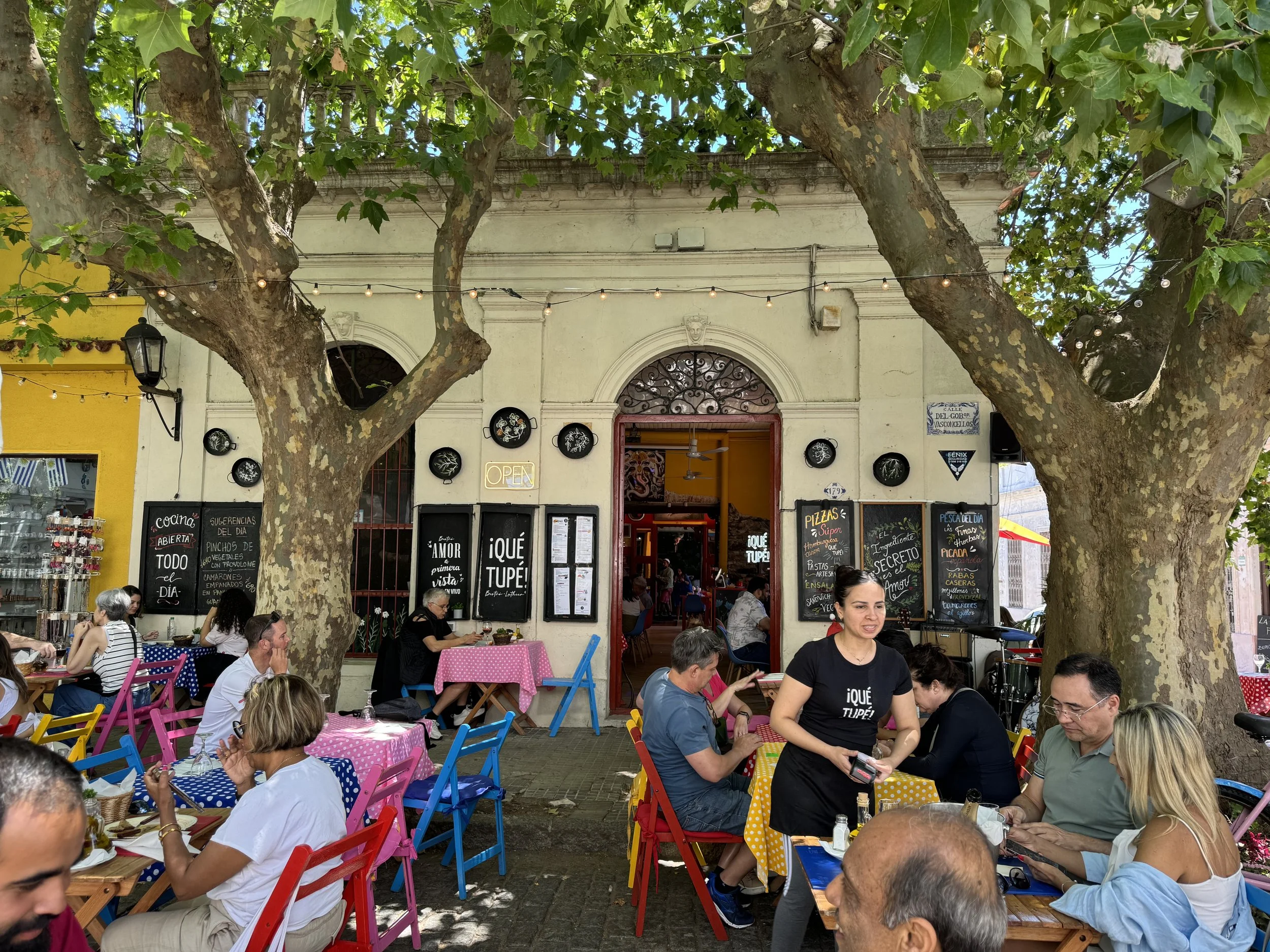Colonial Sacramento, Café, Uruguay (Dec 2023)