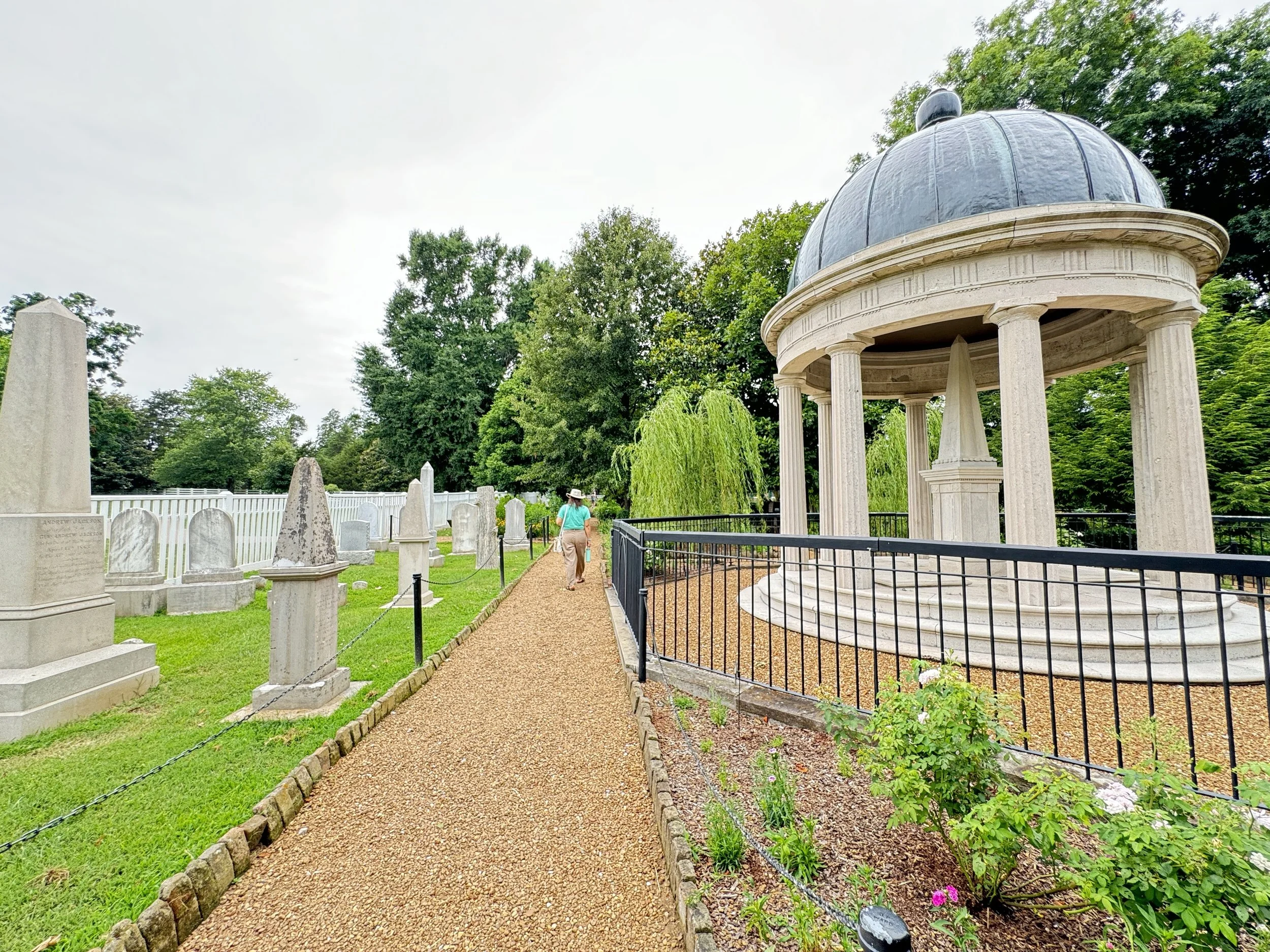 Jackson Family Cemetery (Jackson on Right)