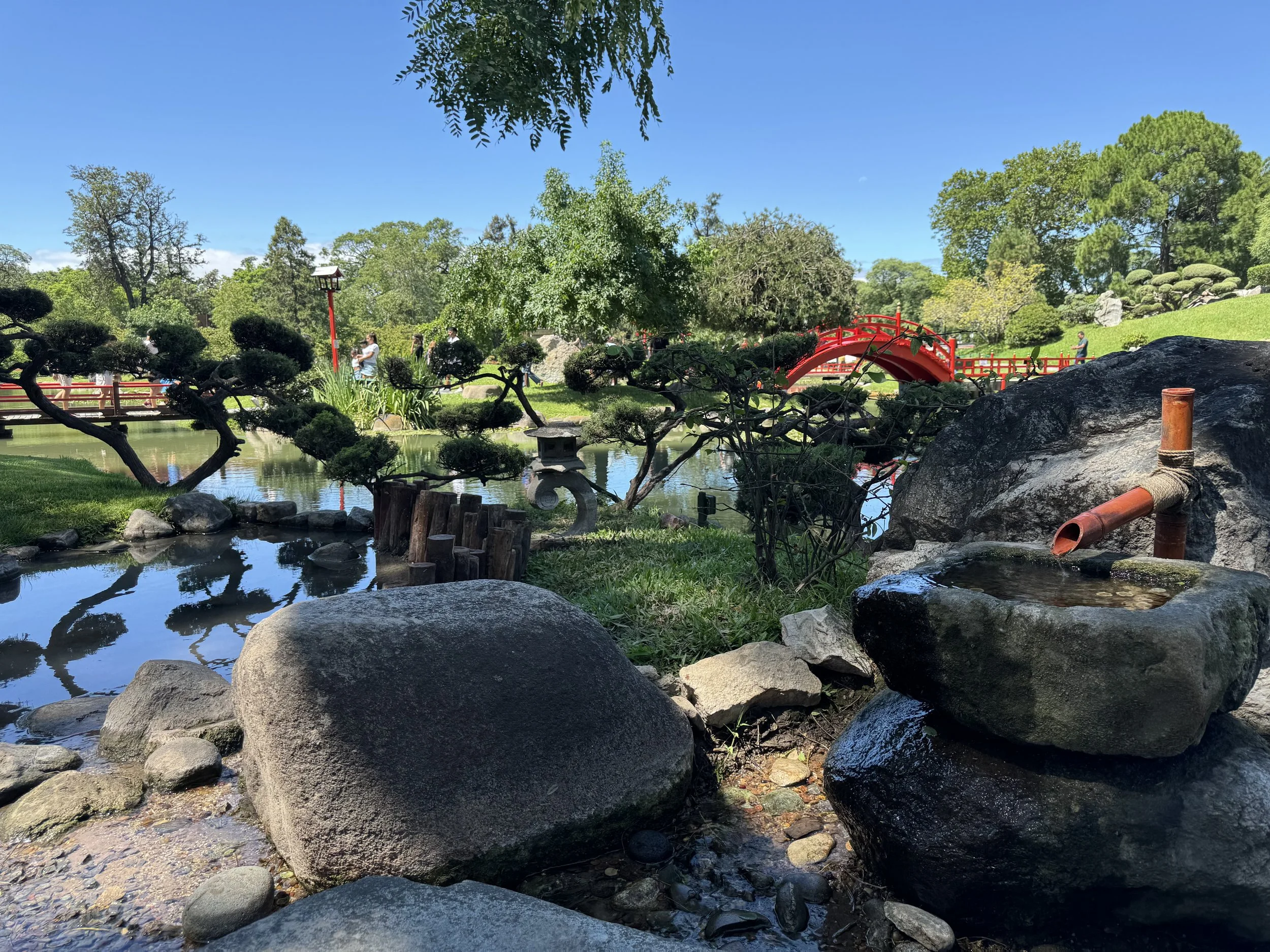 Tsukubai — a traditional Japanese Stone Purification Basin