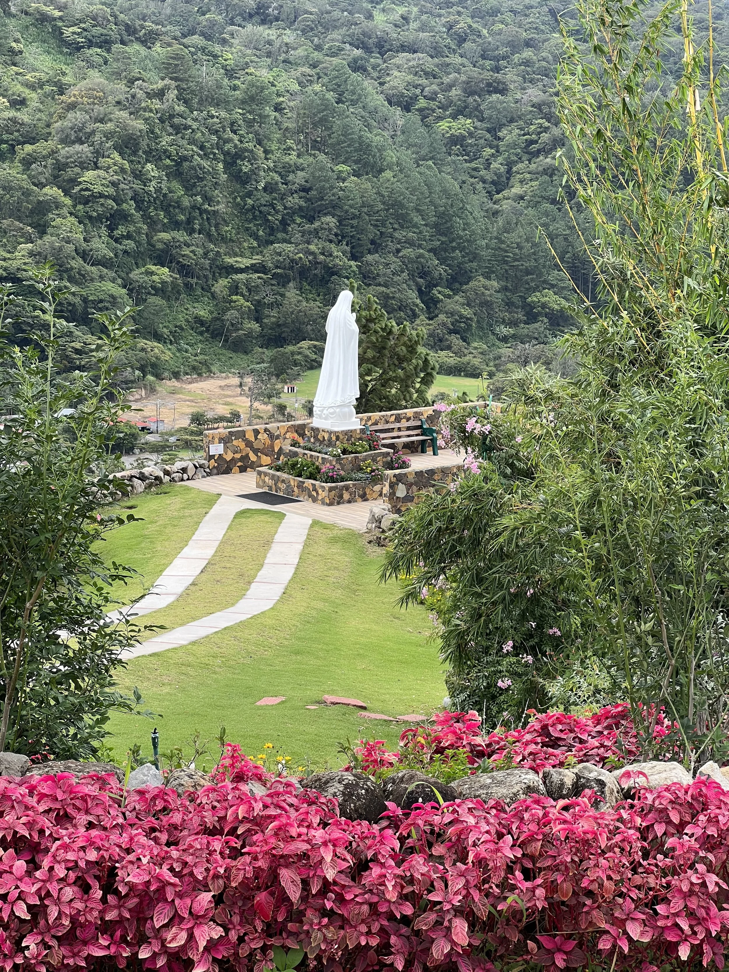View of “Our Lady of Fátima — Symbol of Peace”