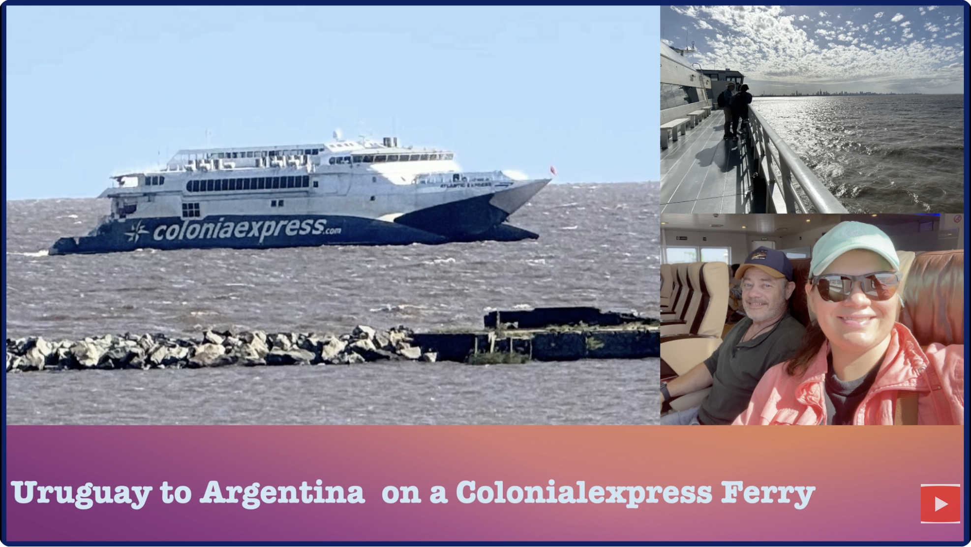 Ferry from Uruguay to Argentina