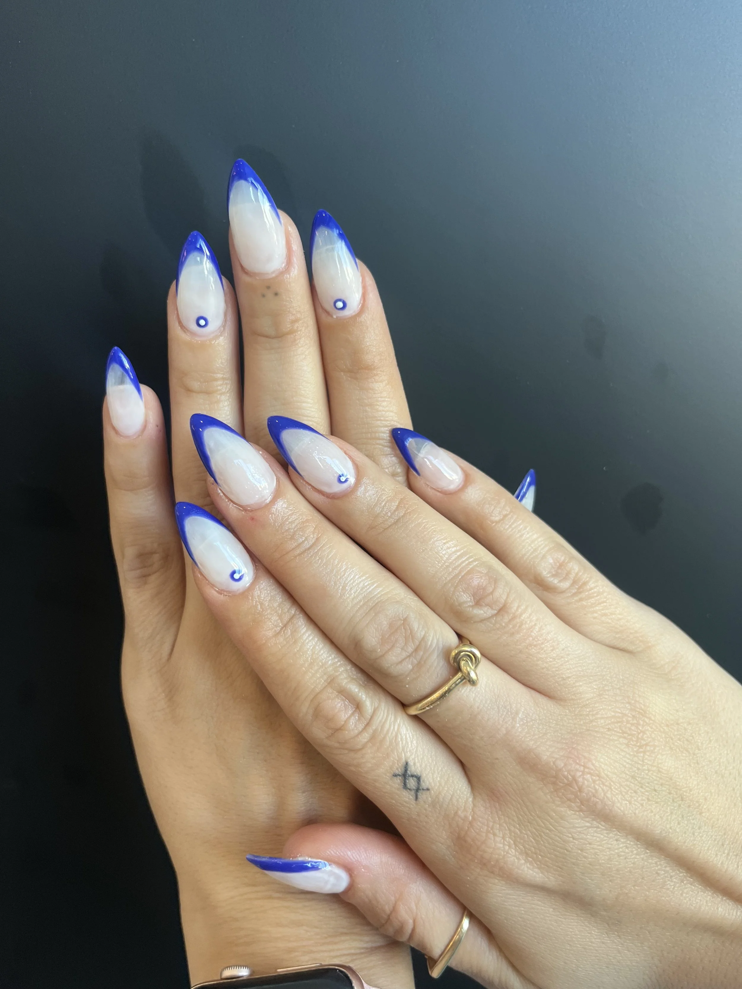 Gel-X nails by private nail tech in Winnetka, SFV