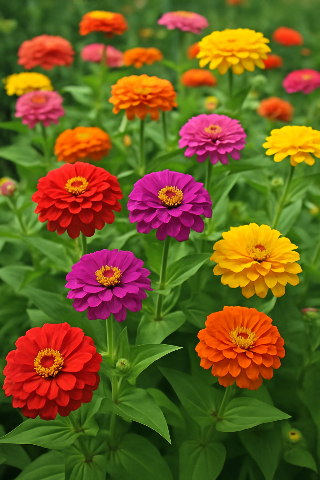 Zinnia Giants Seed Pack