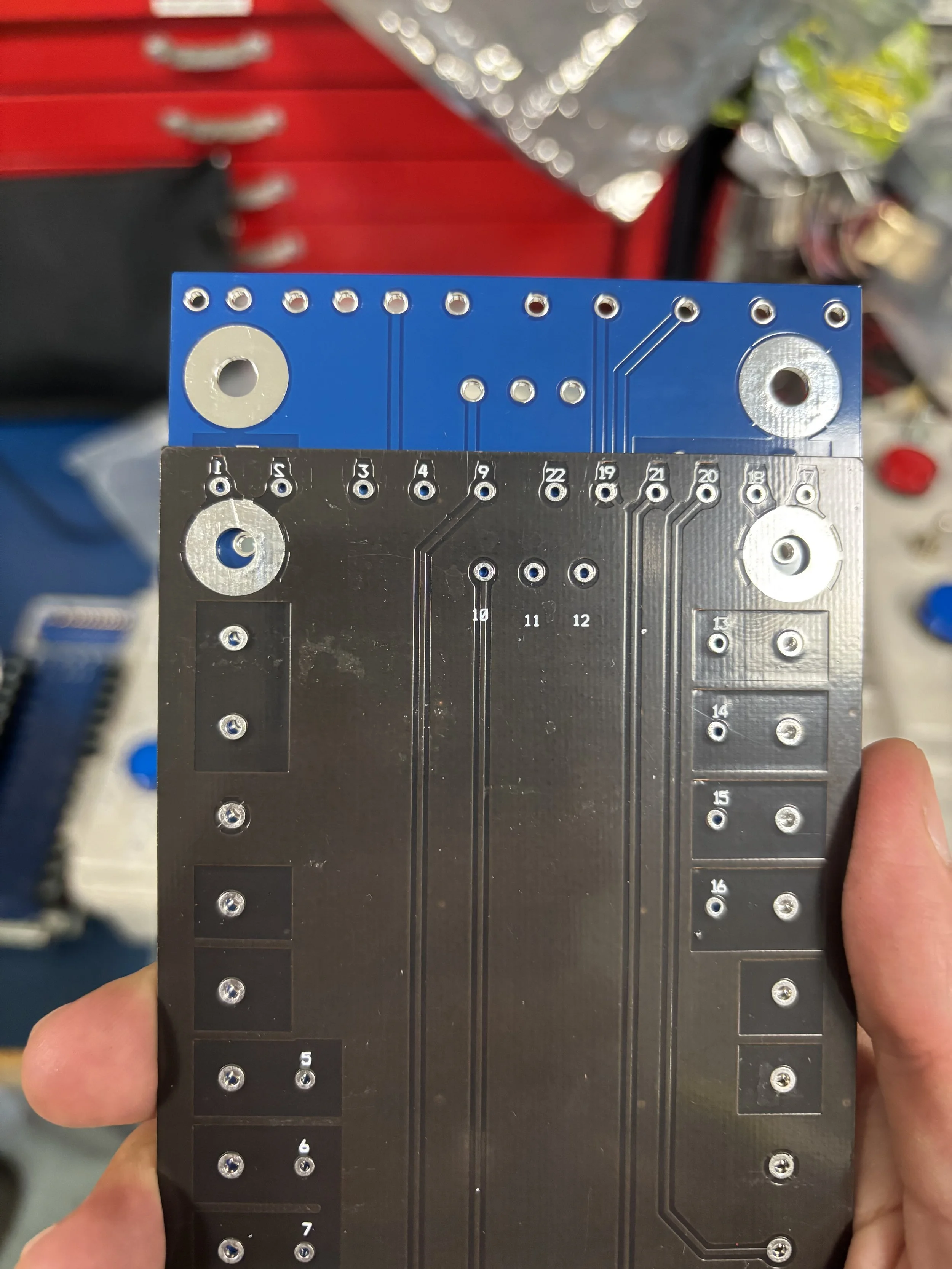 New (Blue) and old compared