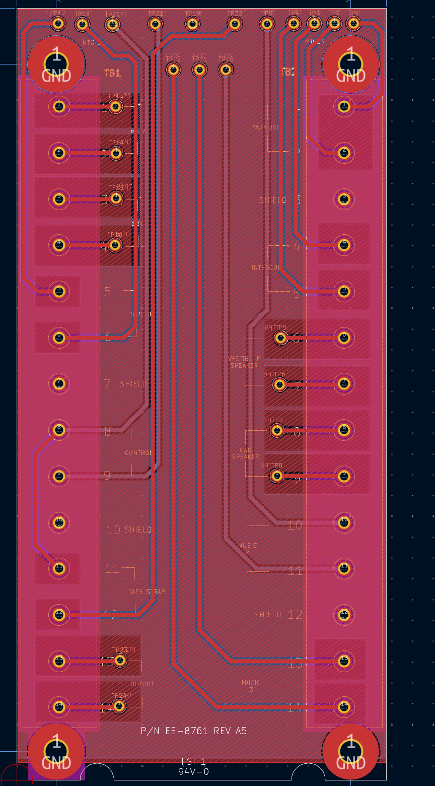 PCB in CAD