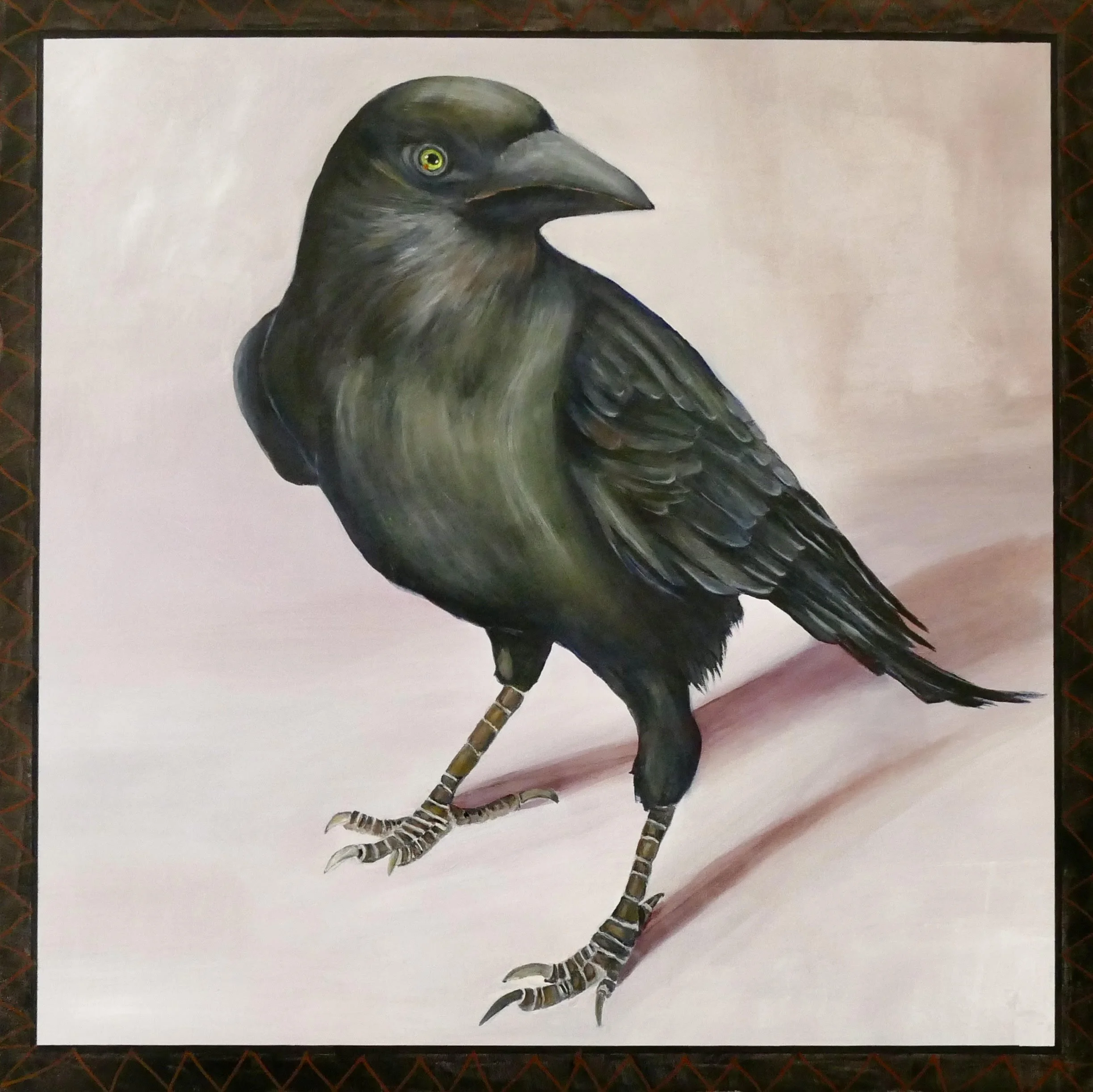 "Silent Watcher" (30 x 30)