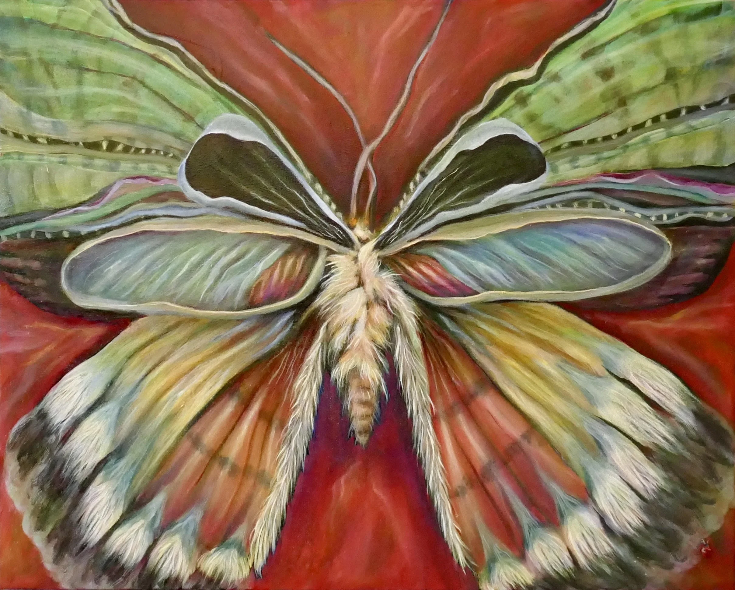 "Becoming" (24 x 30)