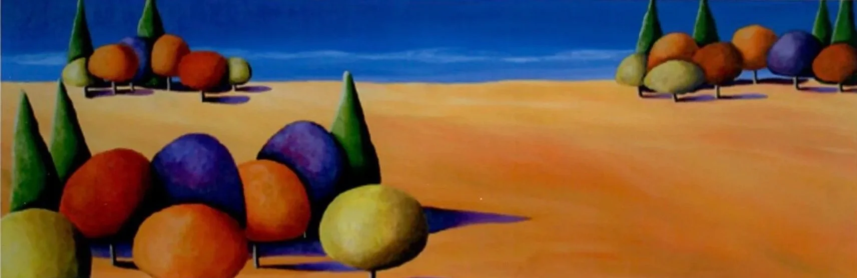 "Trees No. 4" (12 x 36)