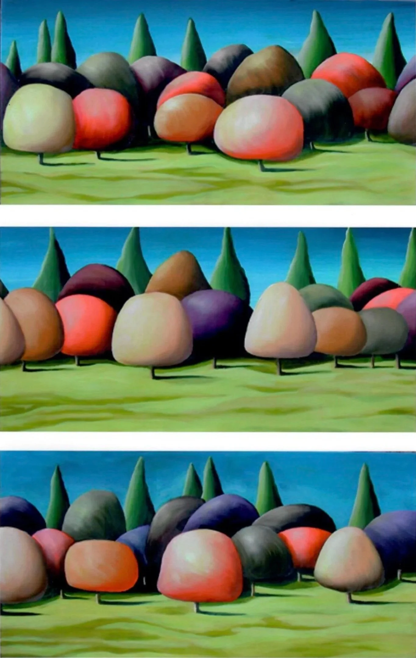 "Trees No. 3" (12 x 24)