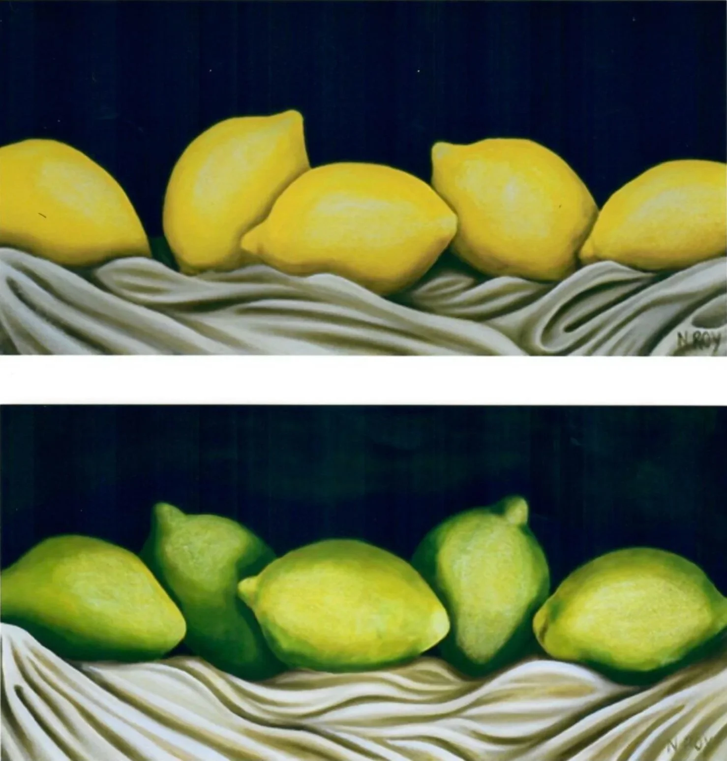 "Lemons & Limes" (18 x 36)