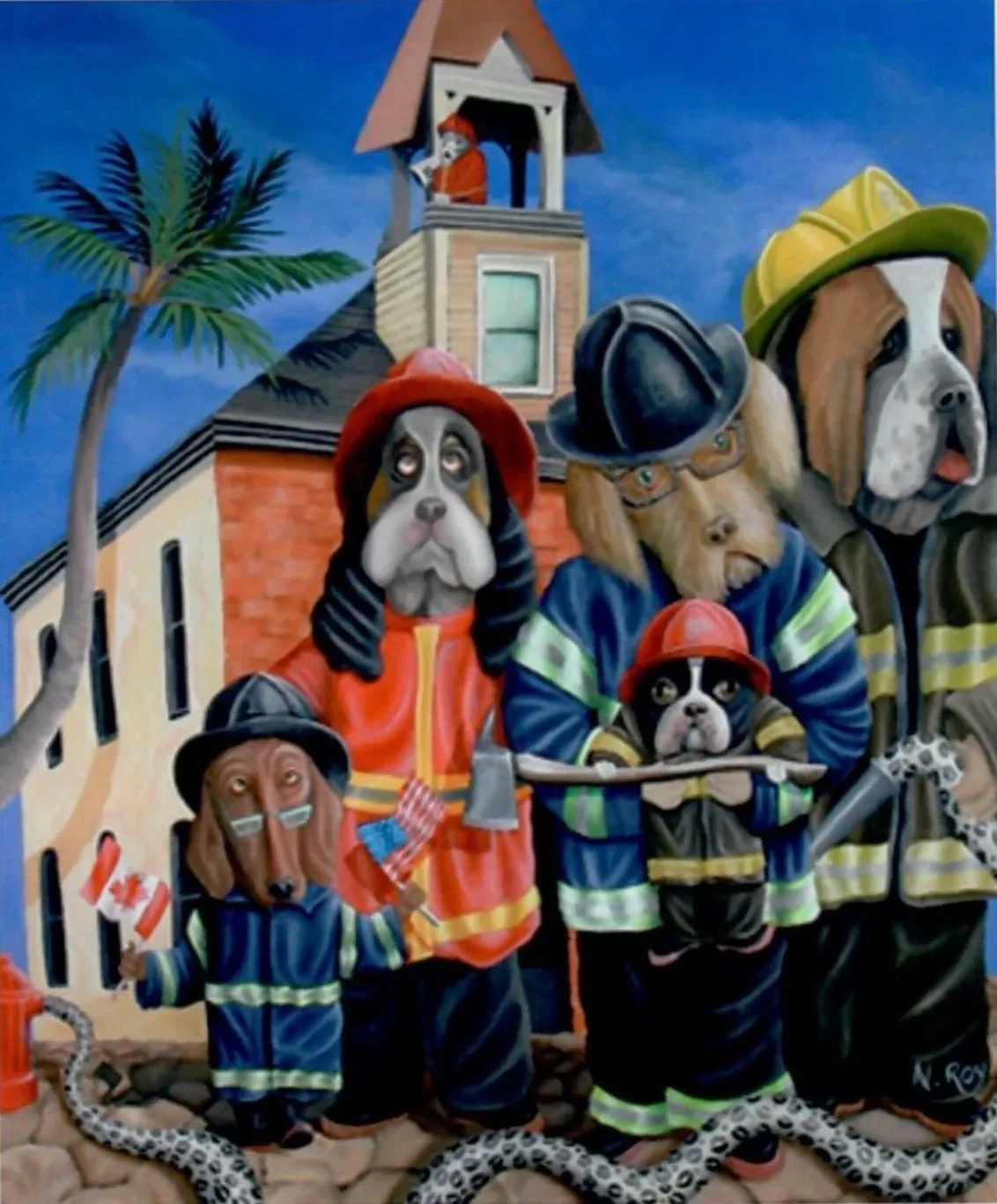 "Courageous" (30 x 36)