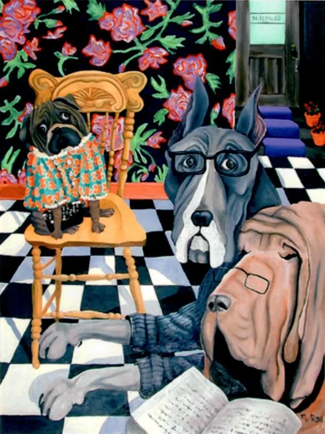 "Counsellor" (30 x 40)