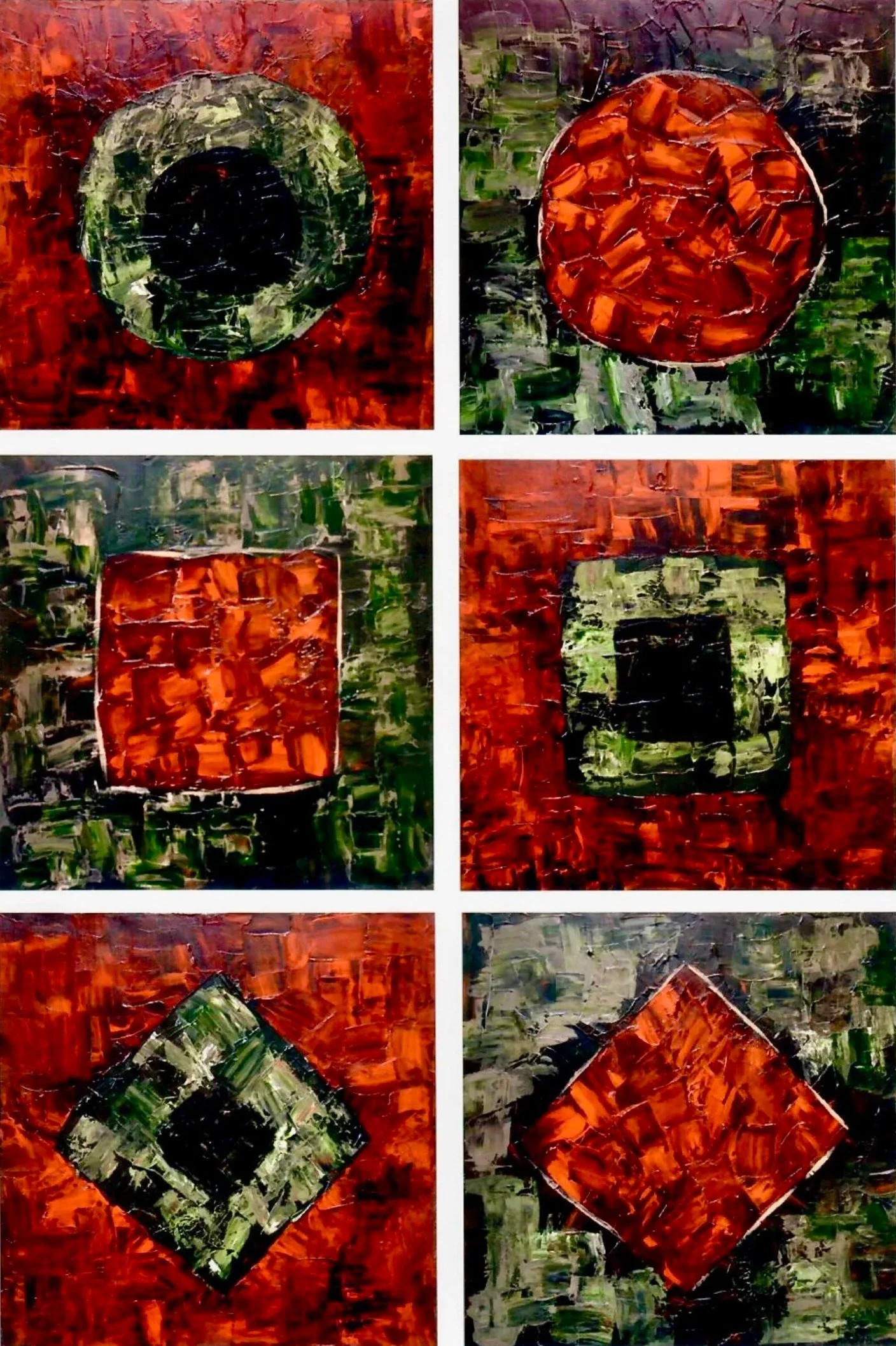 "Abstract" (16 x 16)