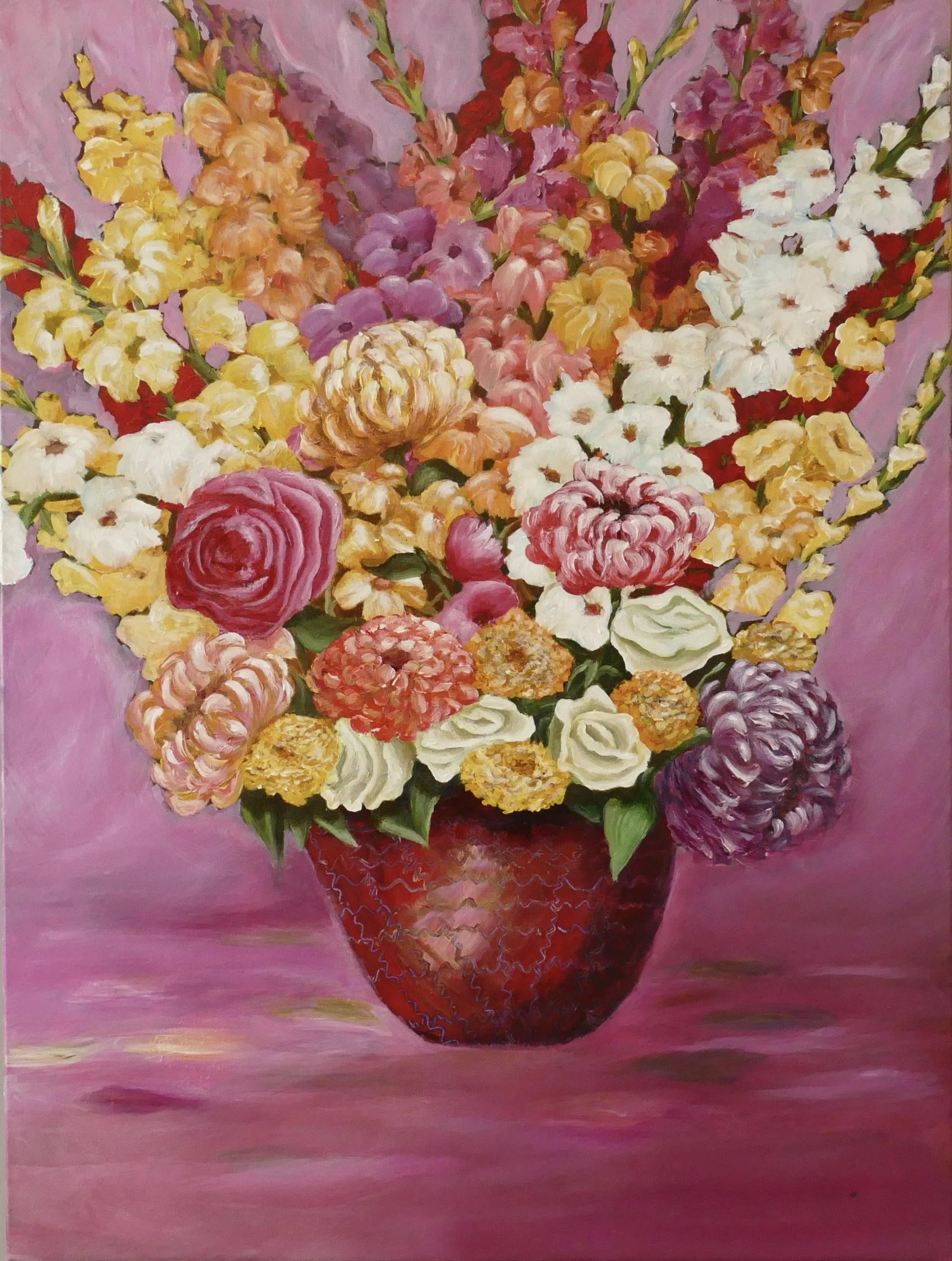 "The Gathering" (40 x 30)