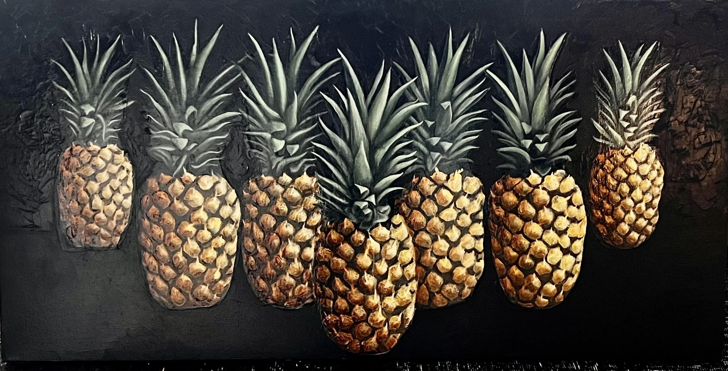 "Welcome" - Mixed Media (24 X 48)