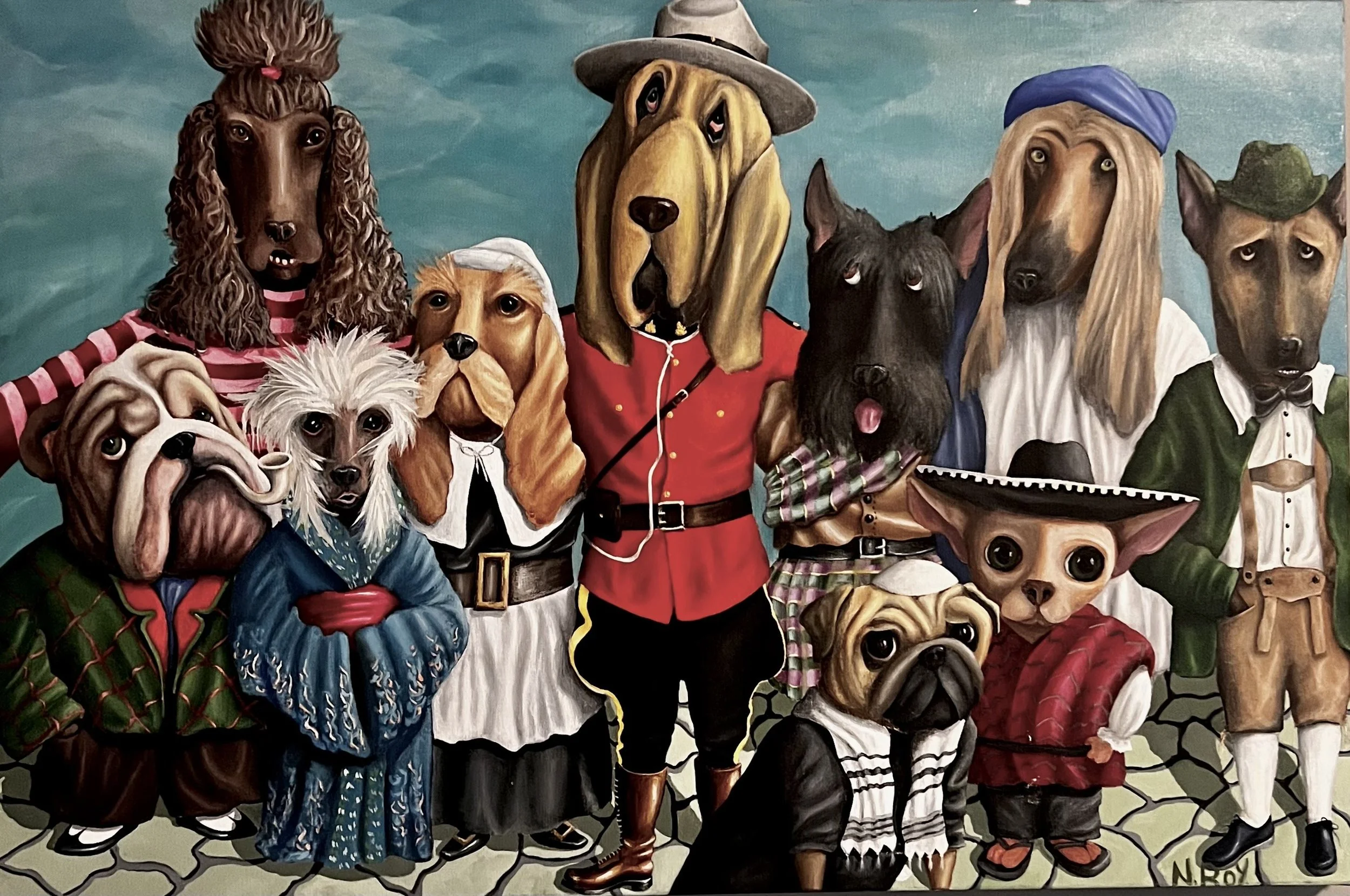 "We Are The World" (24 x 36)