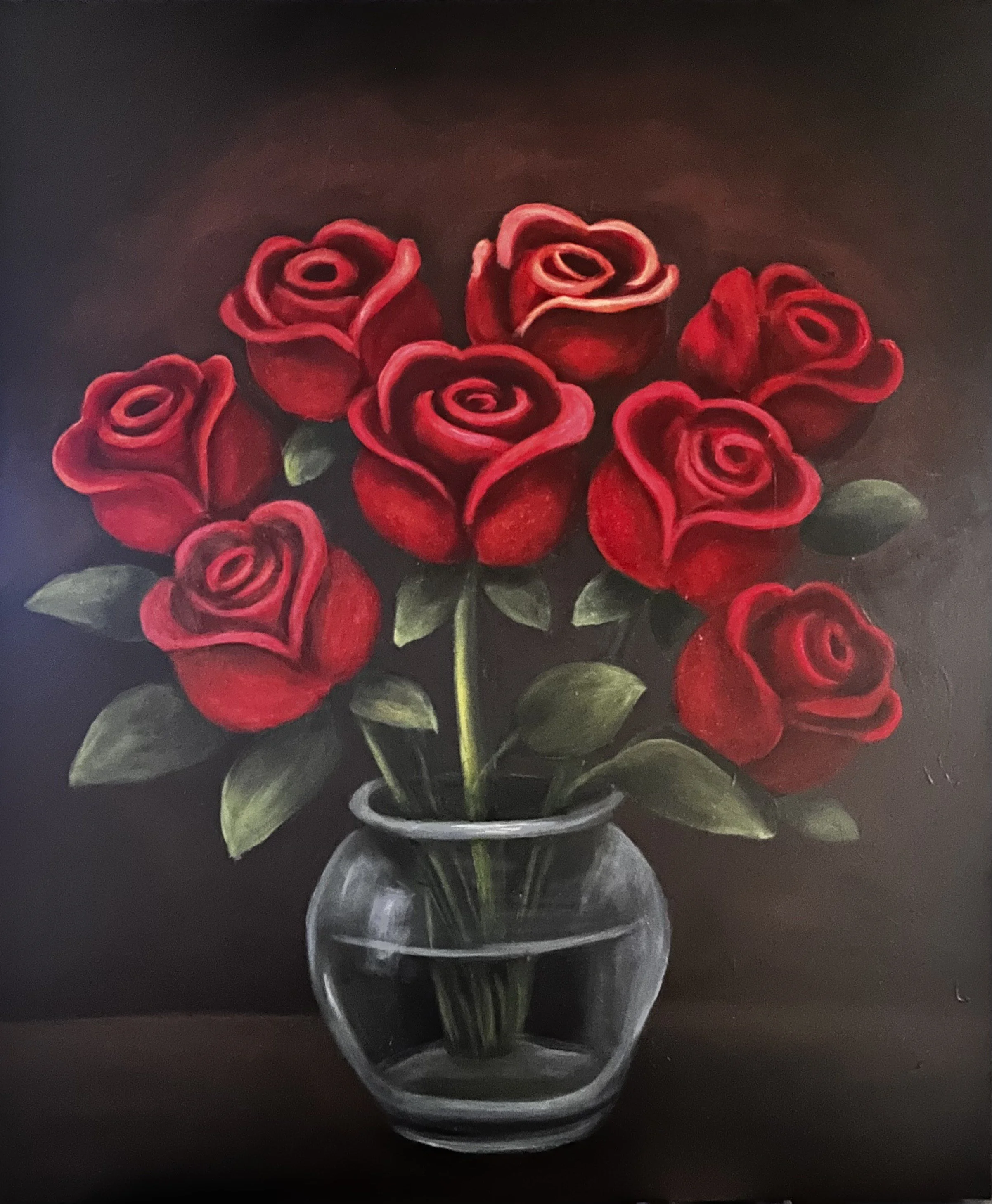 "Roses Remember" (30 x 36)