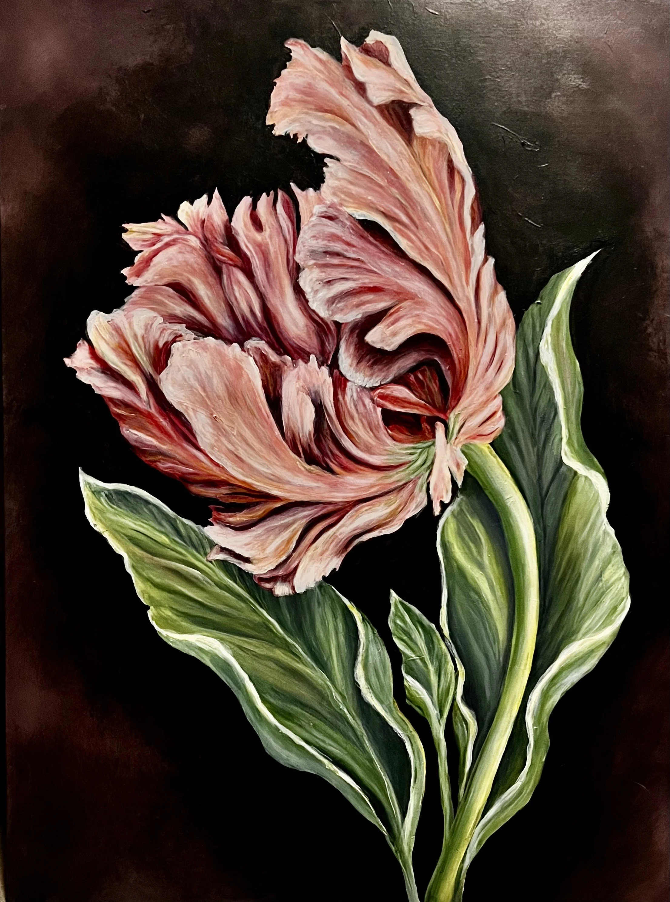 "Unfolding" (40 x 30)