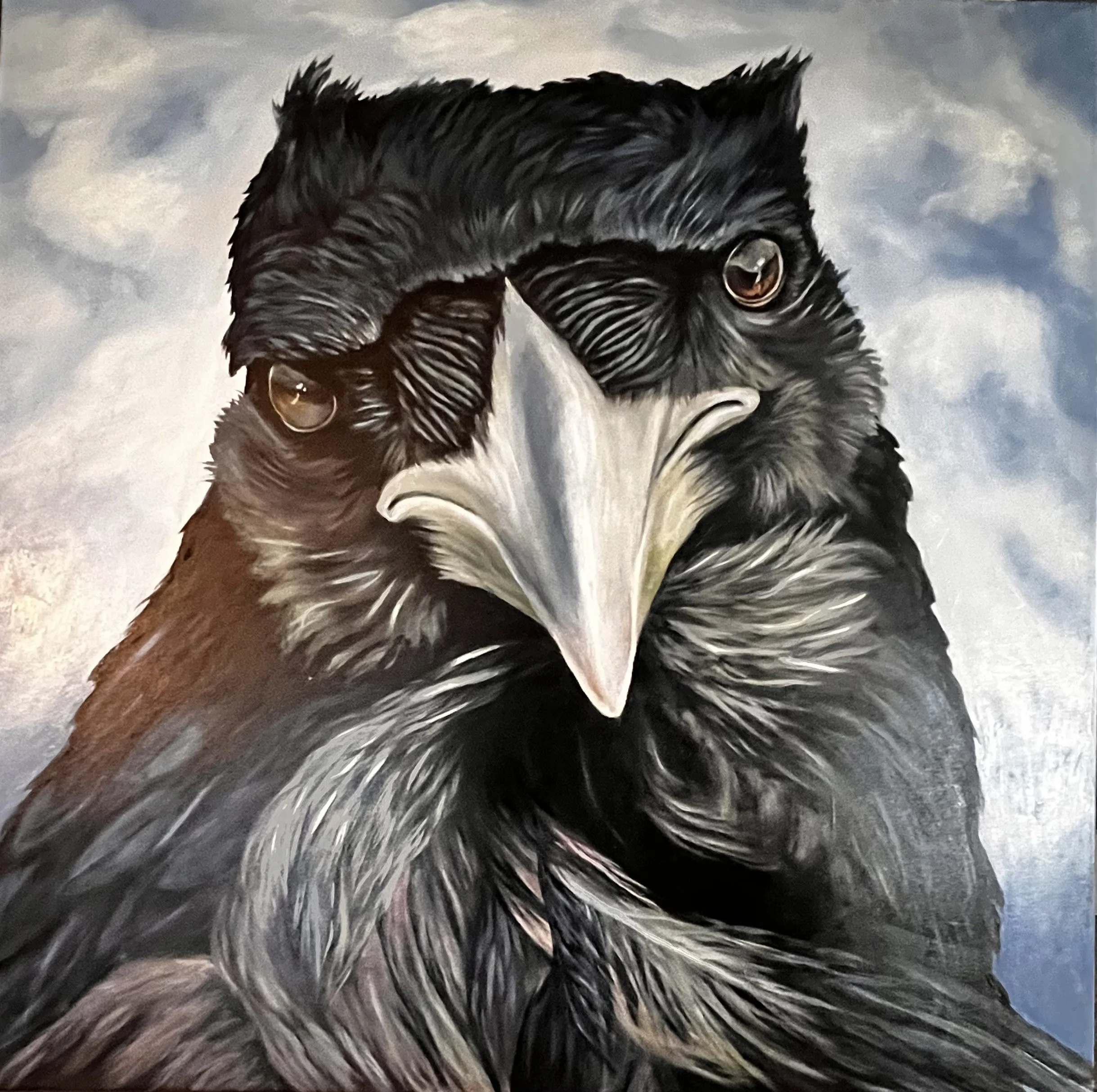 "The Observer" (36 x 36)