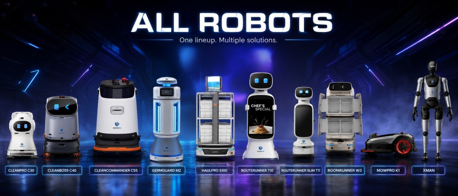 Meet the RevoRoute robot lineup