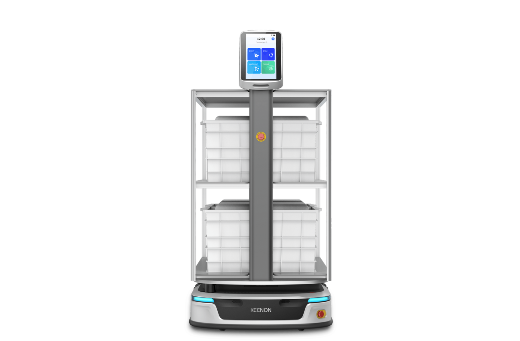 HAULMASTER S100 heavy-load autonomous transport robot for industrial facilities