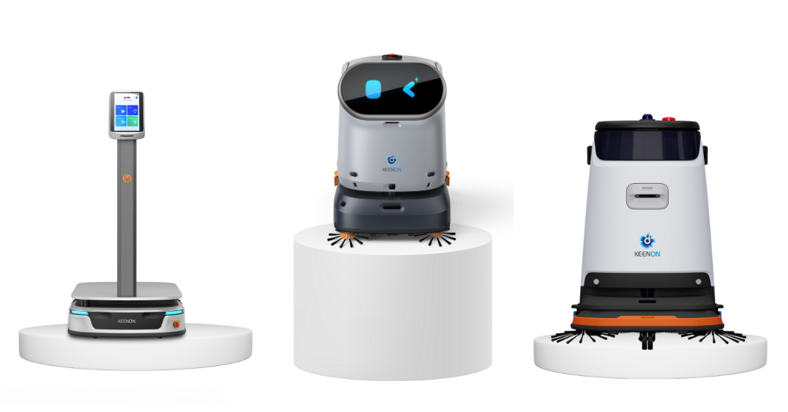 Robotic automation solutions operating inside warehouse environments