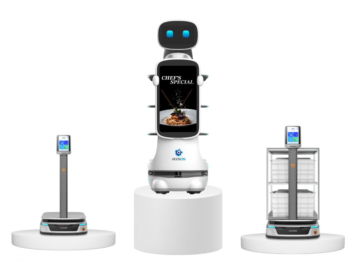 Robotic automation solutions operating inside warehouse environments