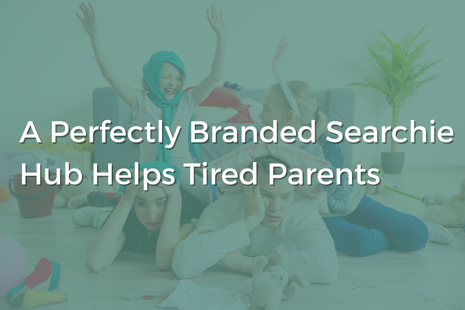 A Perfectly Branded Searchie Hub Helps Tired Parents