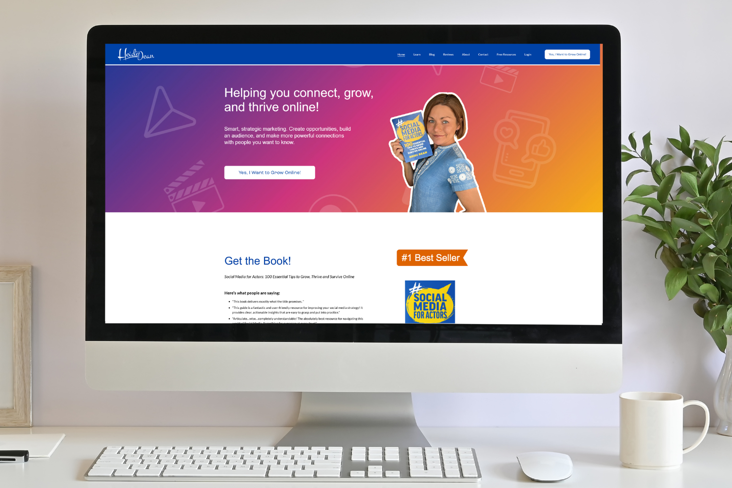 Case Study: A Bold New Look for Marketing4Actors.com