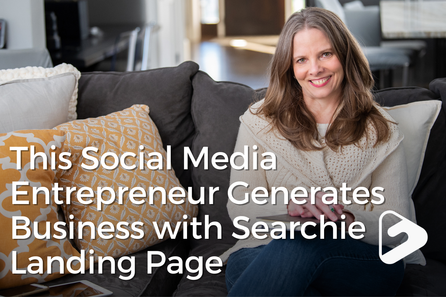 This Social Media Entrepreneur Generates Business with Searchie Landing Page