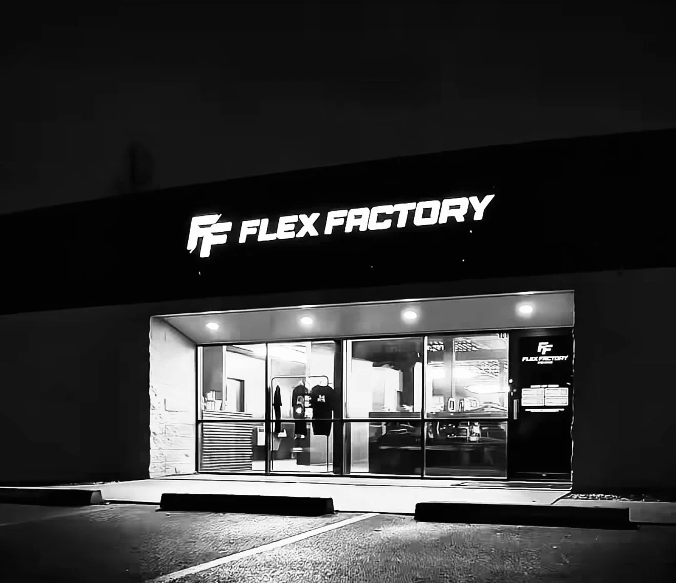 Clean, professional medical spa treatment room with neutral tones at Flex Factory - Sioux Falls in Sioux Falls