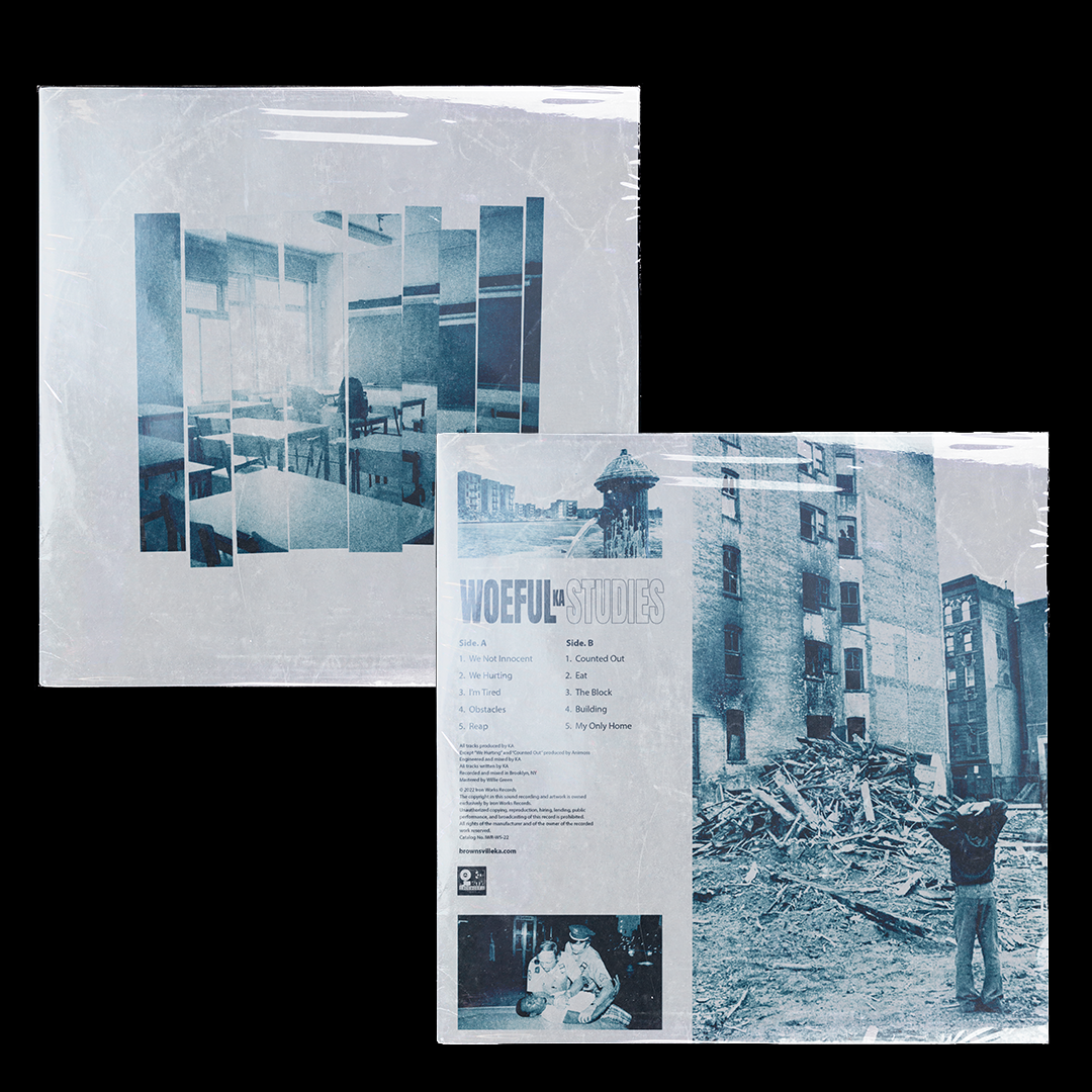 Redesign for the album ''Woeful Studies" by KA