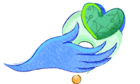 Geometric drawing of an outline square with sections divided by vertical, horizontal, and diagonal lines.