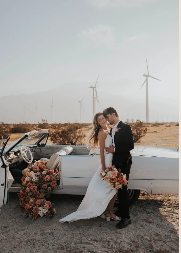 Modern Desert Editorial at the Palm Springs Windmills