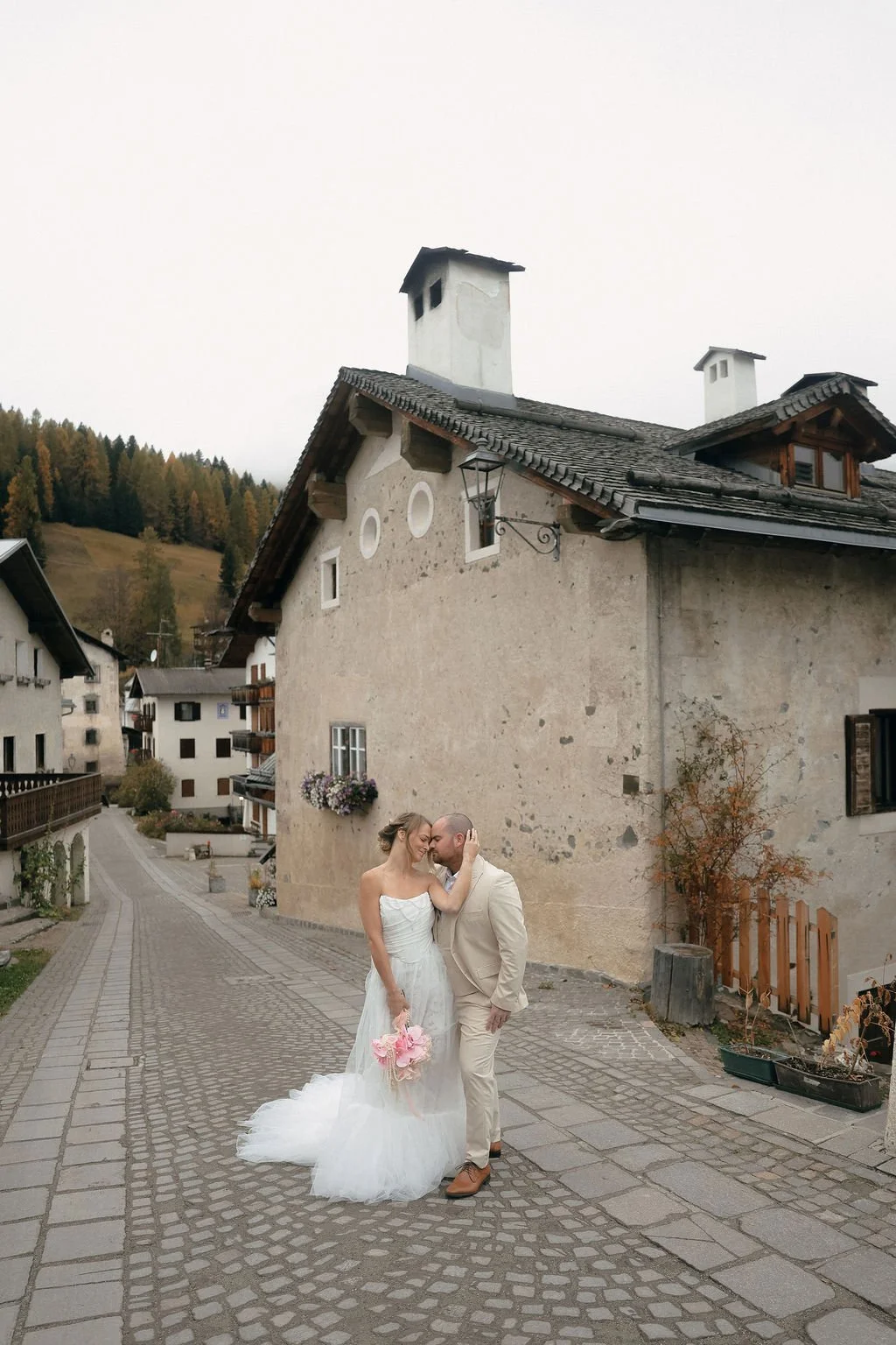 An Intimate Dolomites Elopement in a Countryside Village