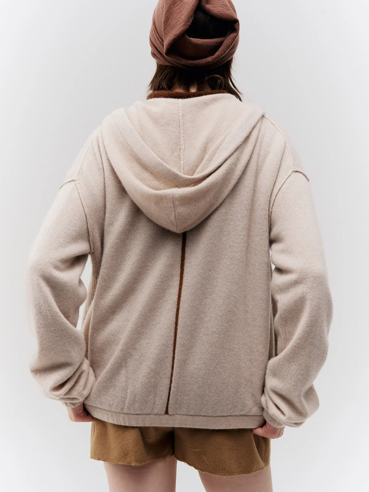 Drawstring Hoodie - Oat