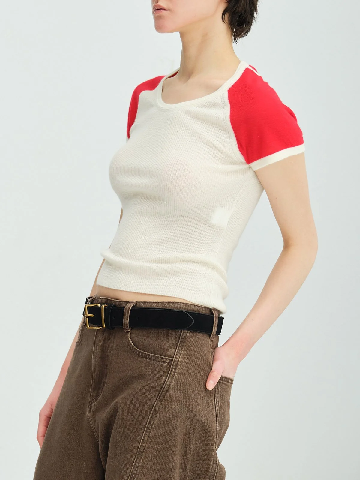 Raglan Tshirt - Garnet