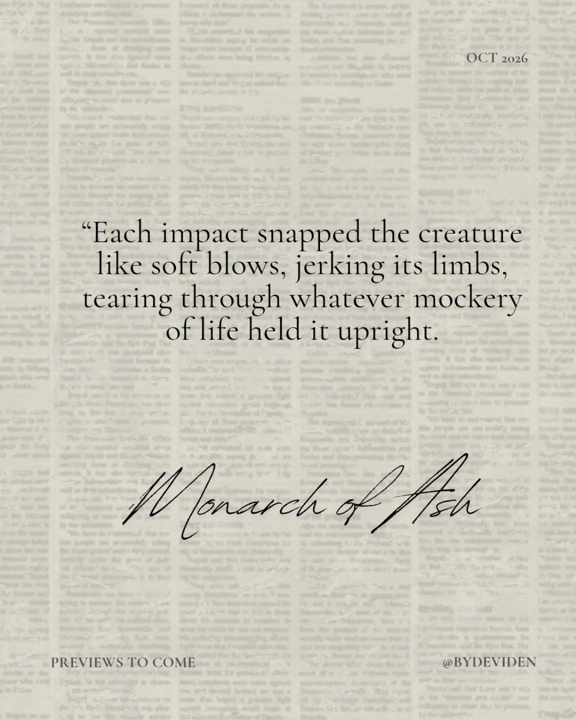 Some things don&rsquo;t stay dead. Some stories don&rsquo;t stay quiet.

#BookTok
#UrbanFantasy
#VampireFiction