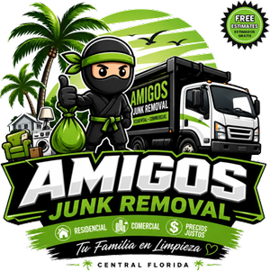 Amigos Junk Removal logo