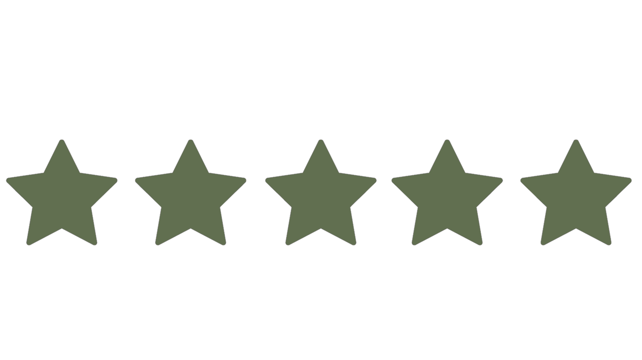 Five green stars with 3.5 out of 5 stars rating above them on a black background.