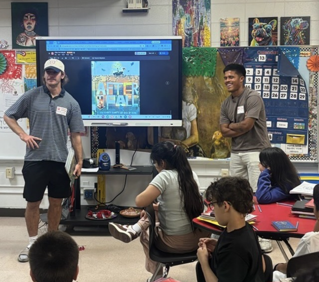 Literacy Visit - Klondike Lane Elementary School