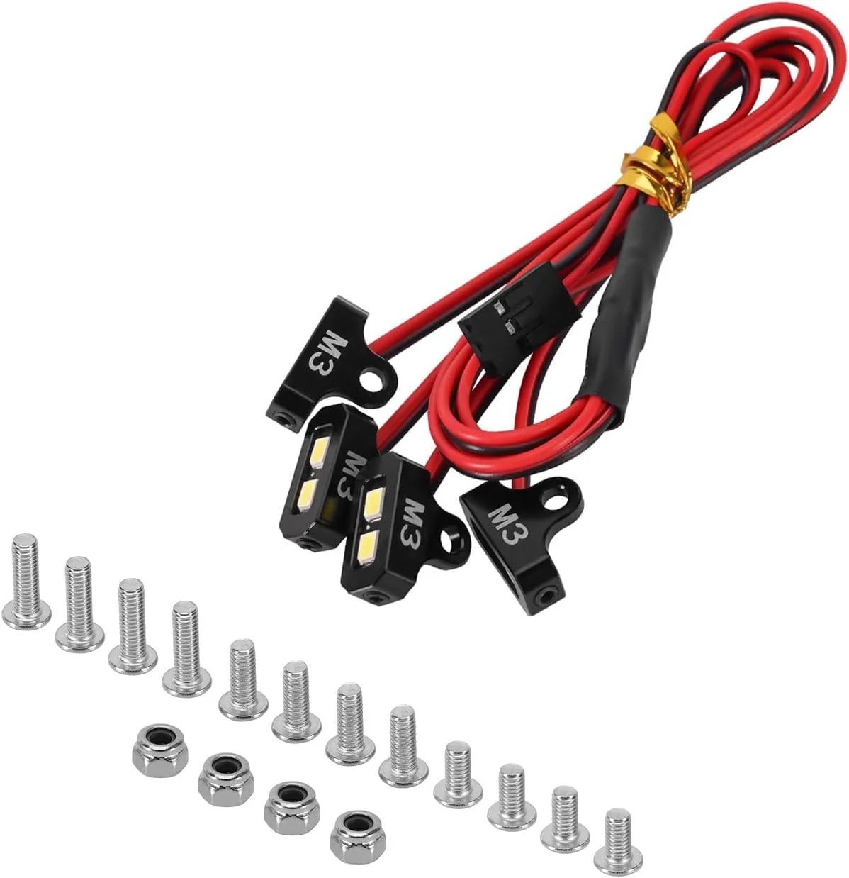 INJORA 4LED Rock Lights Kit