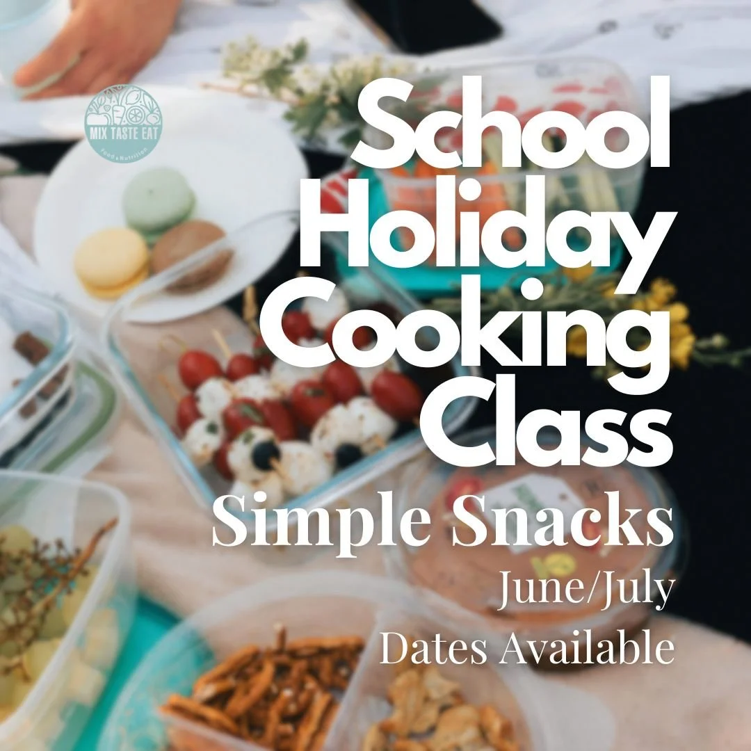 School Holiday Cooking Class - Simple Snacks