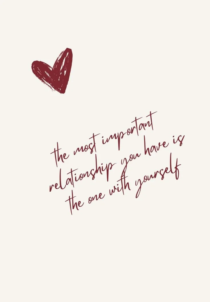 self love quote, the most important relationship is the one you have with yourself
