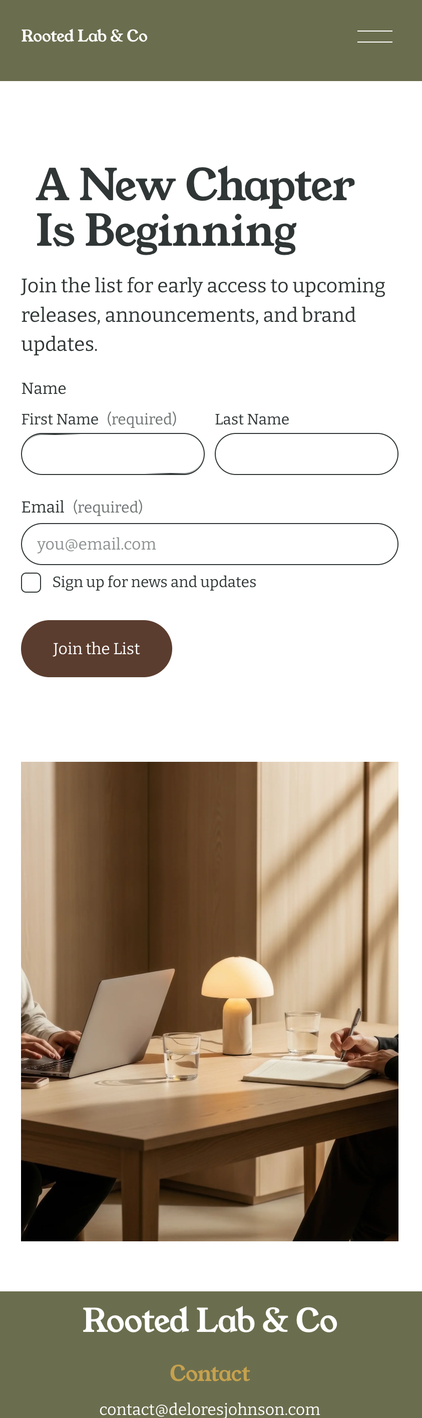 Rooted Lab & Co Landing page - mobile.png