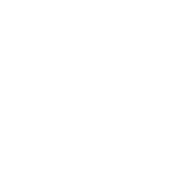 Two interlinked white rings with a DNA strand inside the lower right ring.