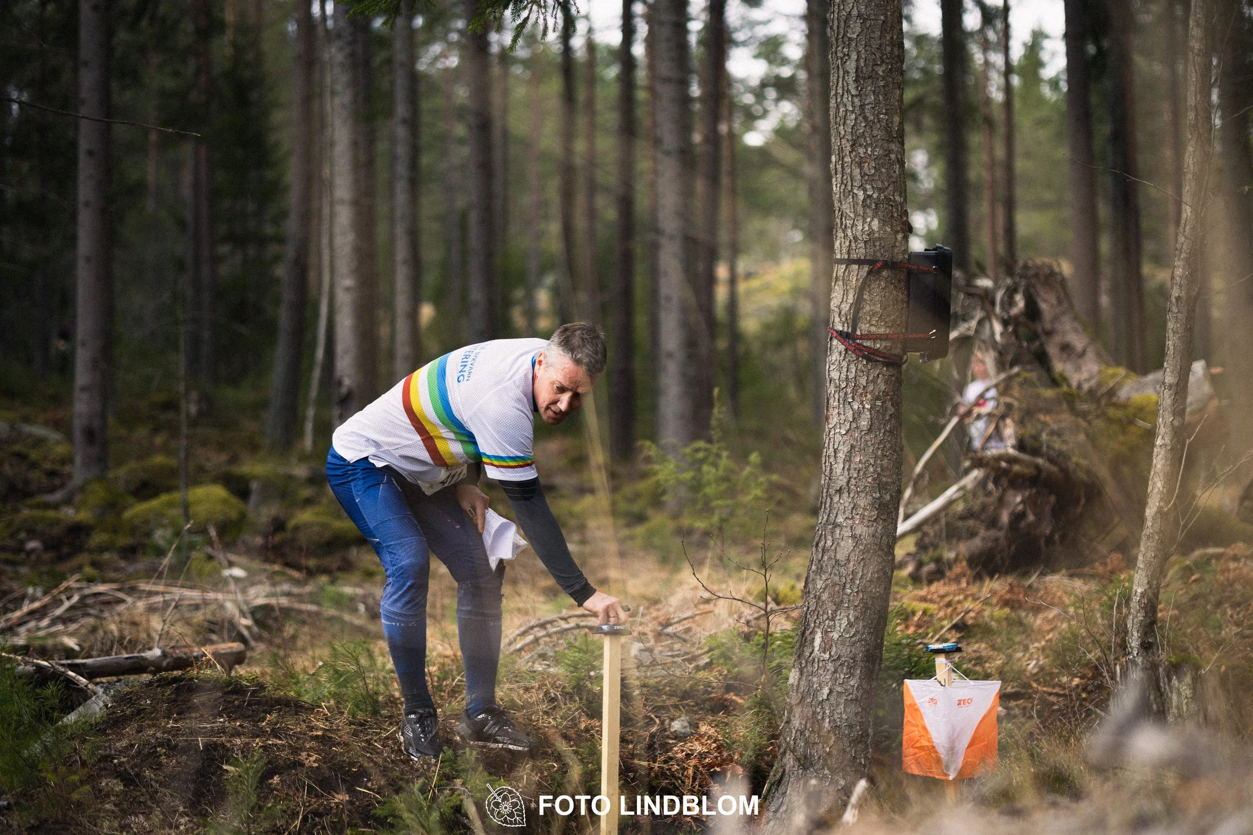 A photo from Kolmårdskavlen during the Swedish relay league 2026, captured by Foto Lindblom.