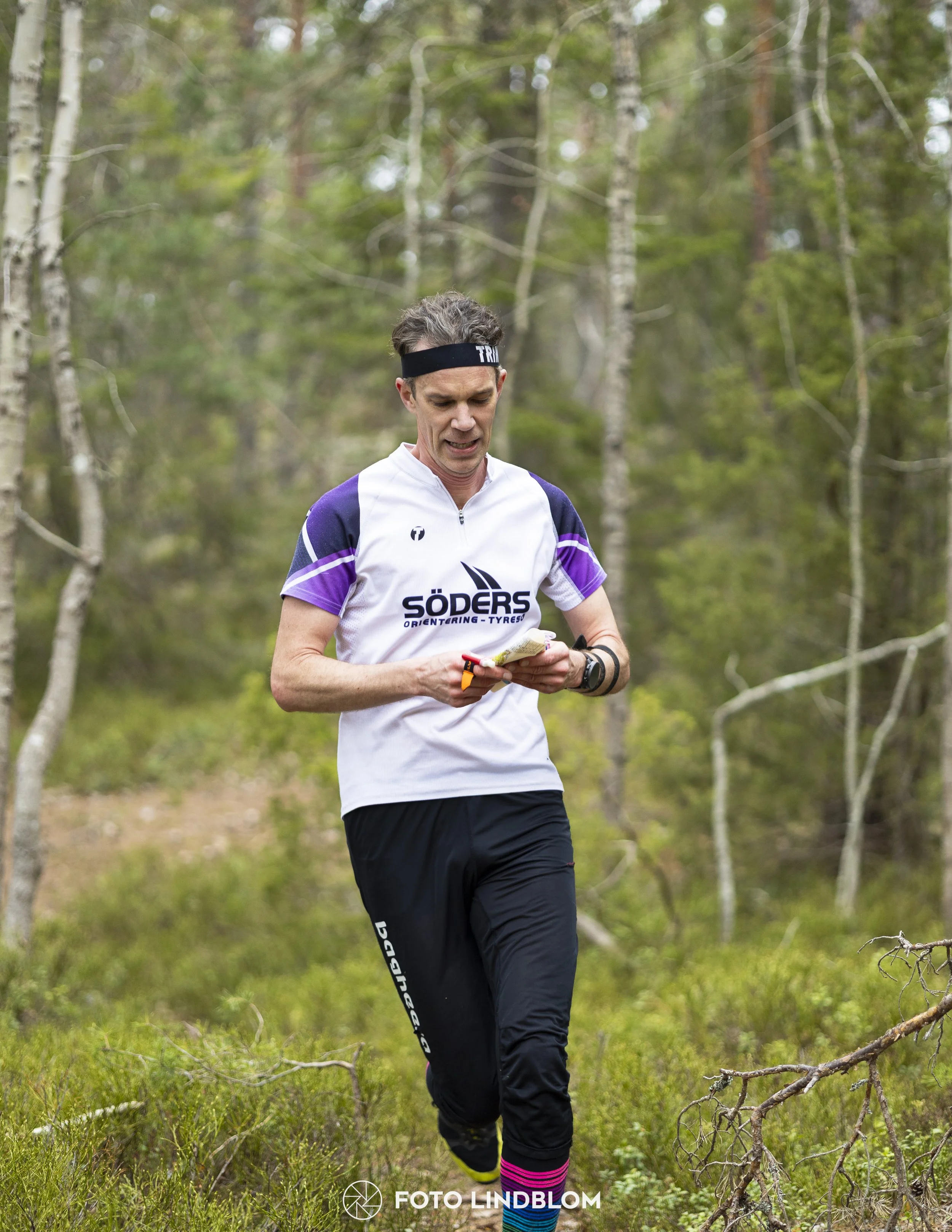 A picture from the orienteering competition "Orminge Medeln"