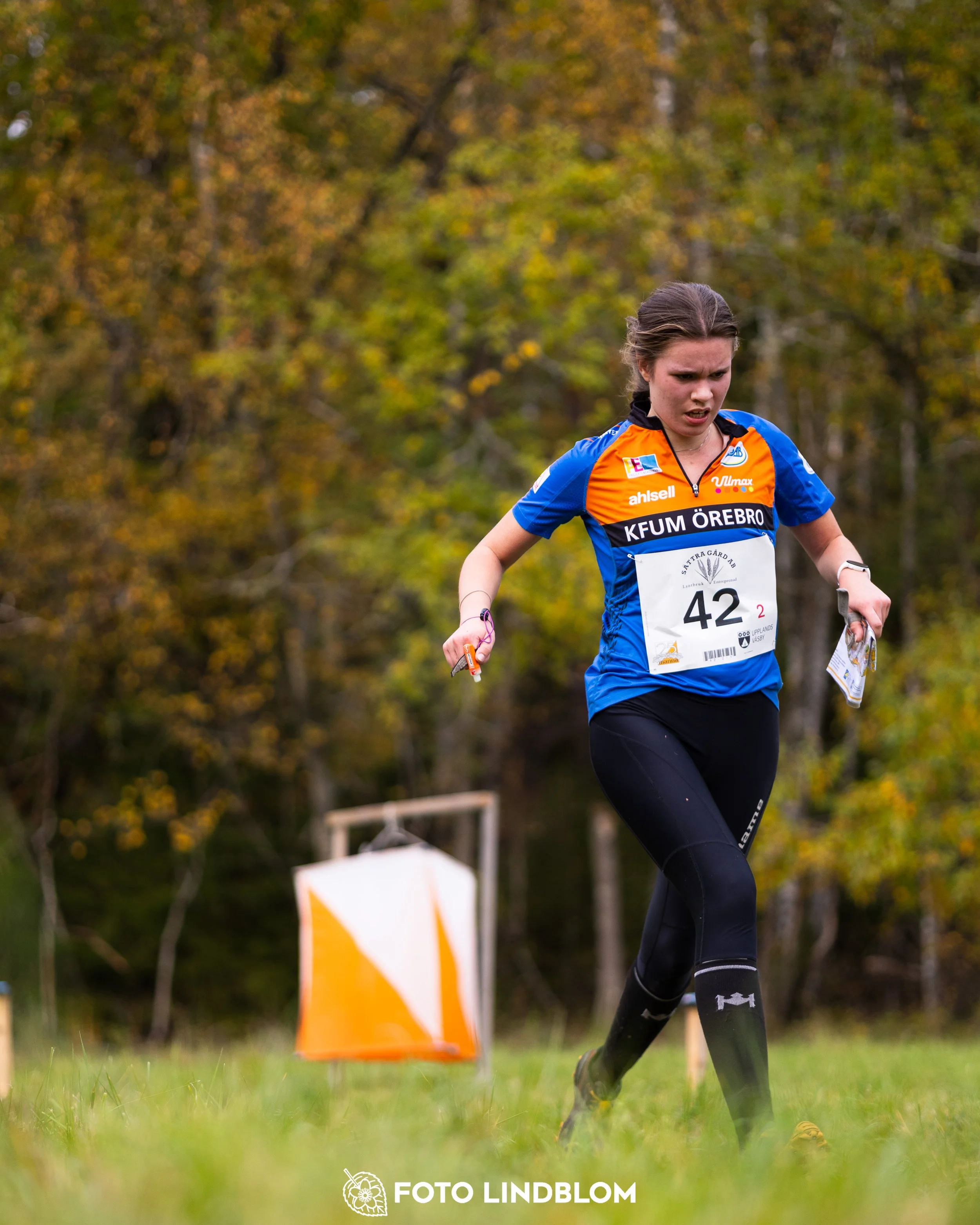 A picture from the 25-Manna orienteering event taken by Foto Lindblom