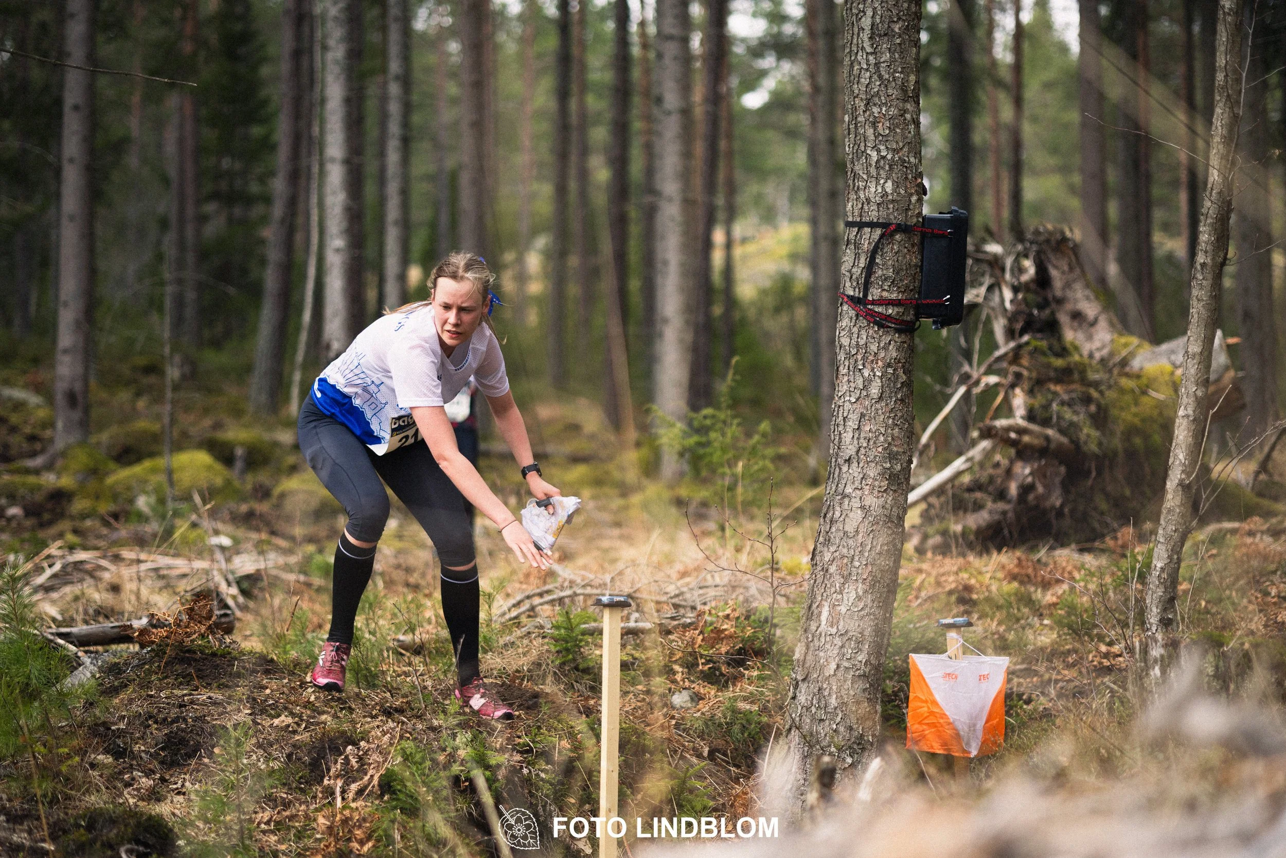 A photo from Kolmårdskavlen during the Swedish relay league 2026, captured by Foto Lindblom.